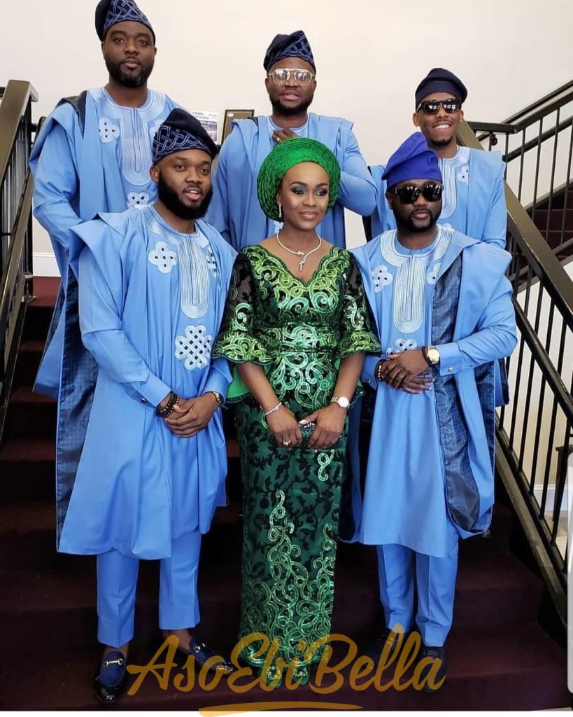 #EbFabLook Vol 46B: Wanna Be Trendy This Week? Try This Top 30 Trendy Aso-Ebi Bella Style