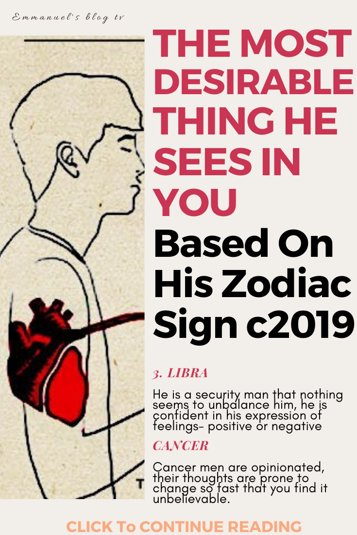 THE MOST DESIRABLE THING HE SEES IN YOU Based On His Zodiac Sign
