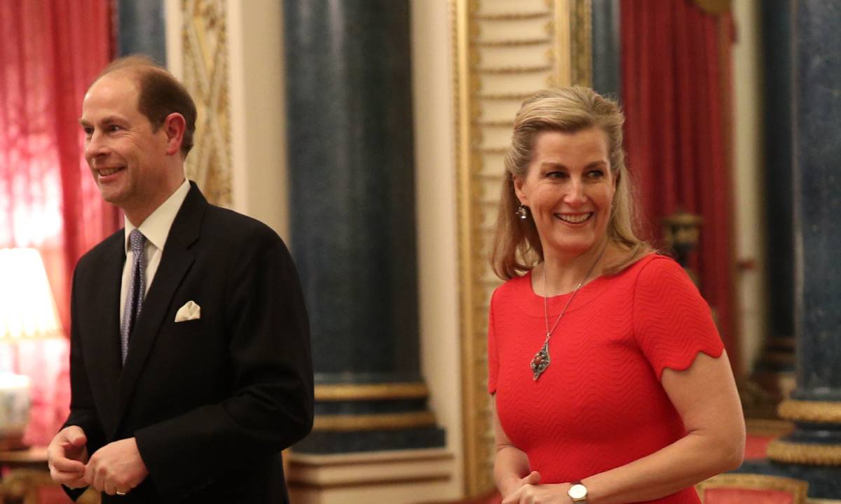 Sophie Wessex celebrates her birthday in a stunning red dress with the