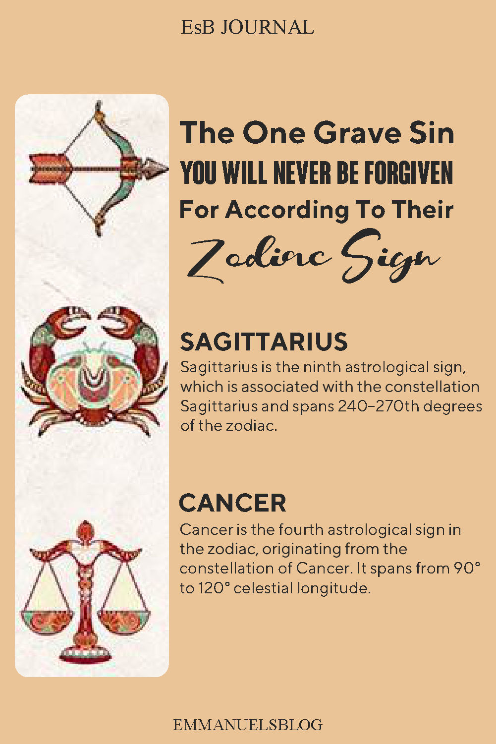 The One Grave Sin You Will Never Be Forgiven For According To Their Zodiac Sign