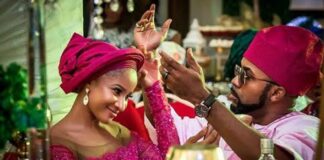 Adesua Etomi celebrates her man, Banky W on his birthday