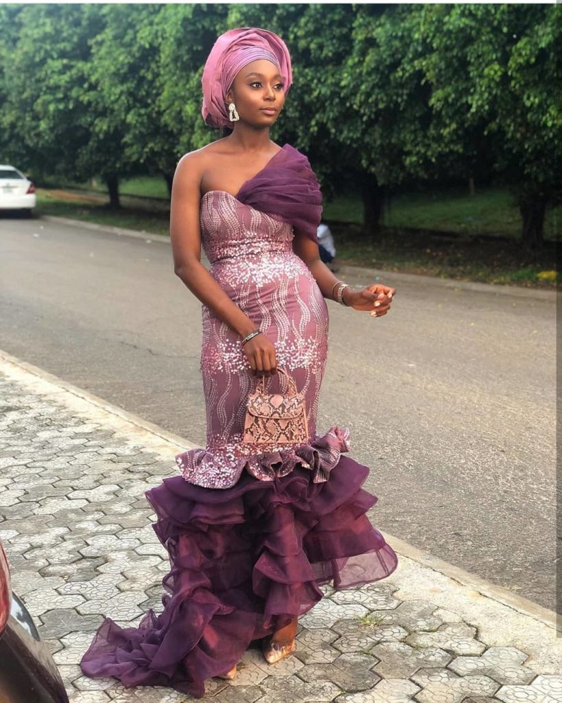 90 Edition Of #Ebfablook - Chic and classy Aso-Ebi Outfits And Styles For Regal Women in 2021