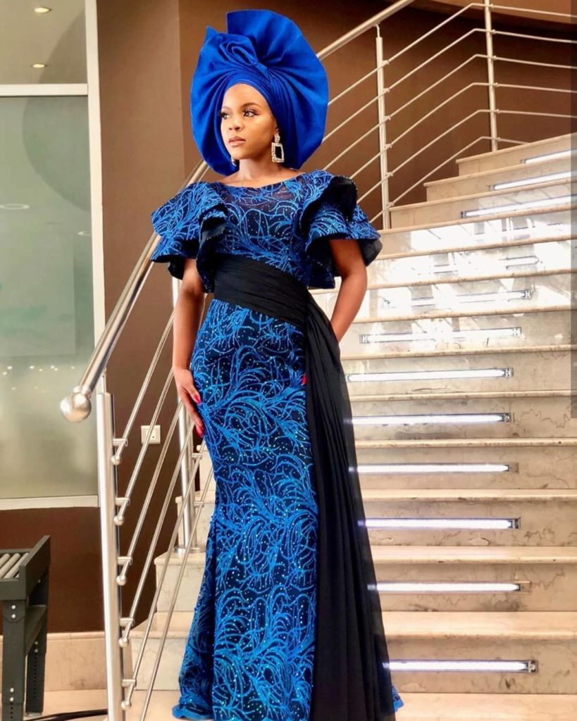 90 Edition Of #Ebfablook - Chic and classy Aso-Ebi Outfits And Styles For Regal Women in 2021