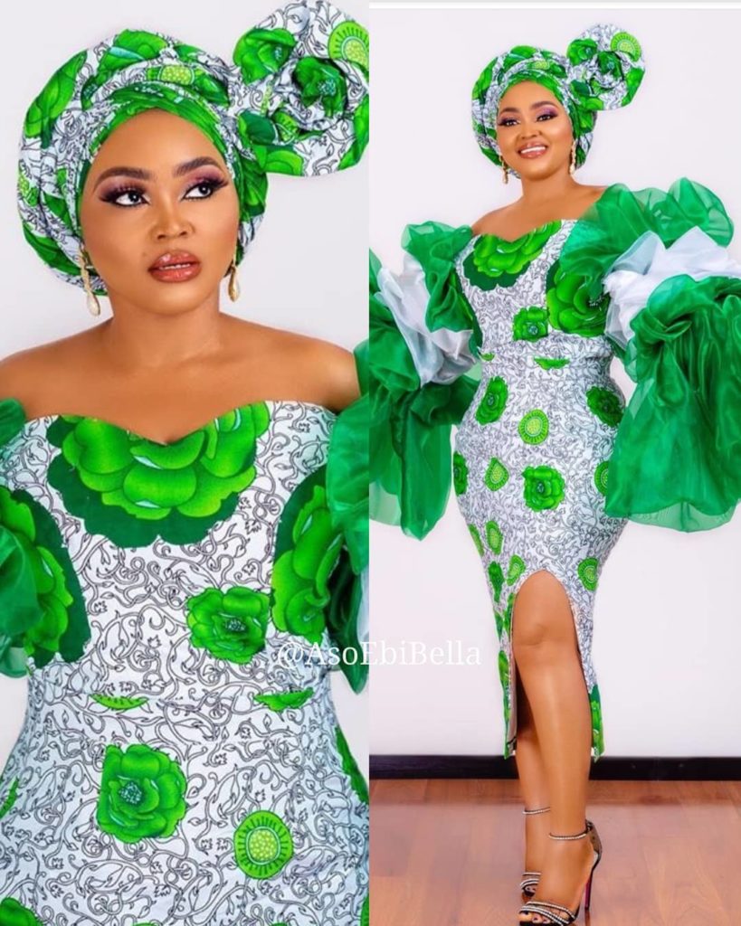 90 Edition Of #Ebfablook - Chic and classy Aso-Ebi Outfits And Styles For Regal Women in 2021