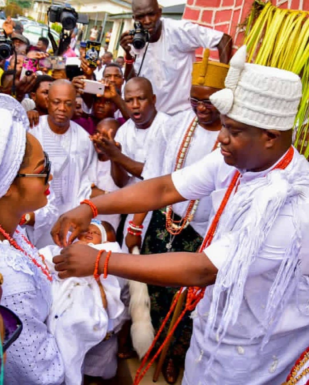 First Photos of Ooni of Ife's son -- The Prince
