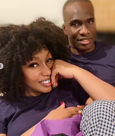 Rita Dominic shares loved-up photos with her man, Fidelis Anosike -- Daily Times publisher