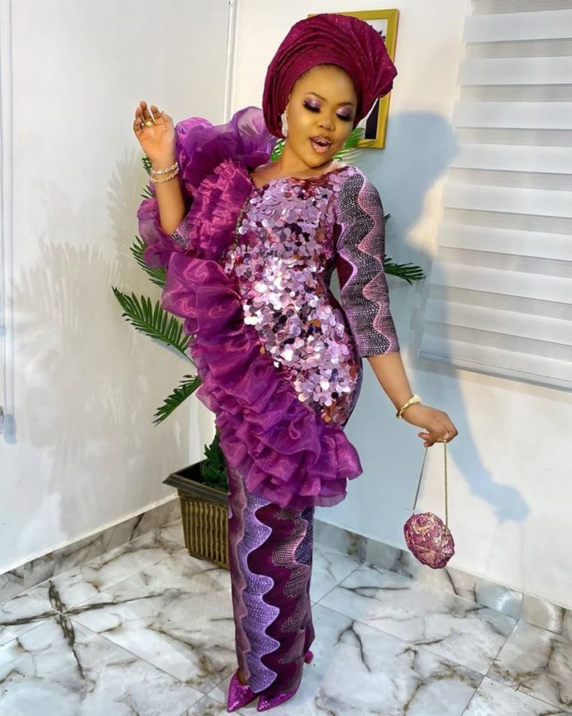100 Edition Of #Ebfablook - Try this Trendy Woman dress 2021? Here's The new Aso Ebi Styles for you