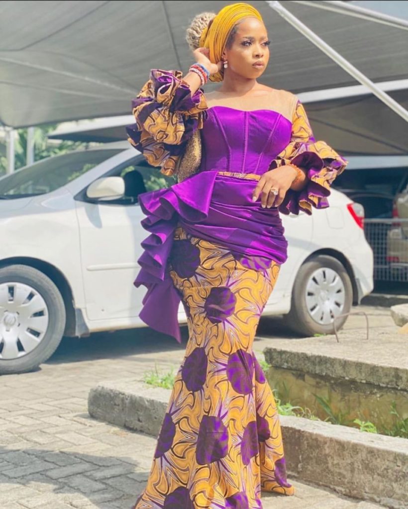 100 Edition Of #Ebfablook - Try this Trendy Woman dress 2021? Here's The new Aso Ebi Styles for you