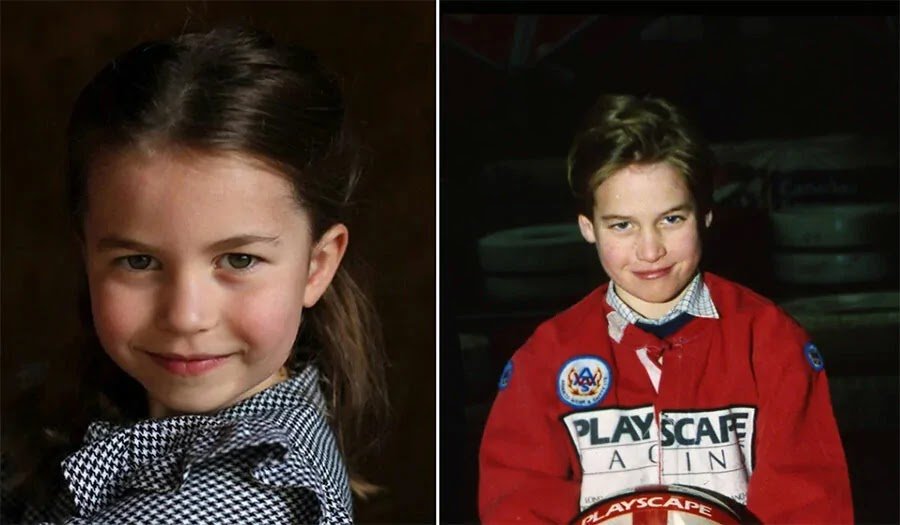 royal parents and their identical children - see the most striking photos