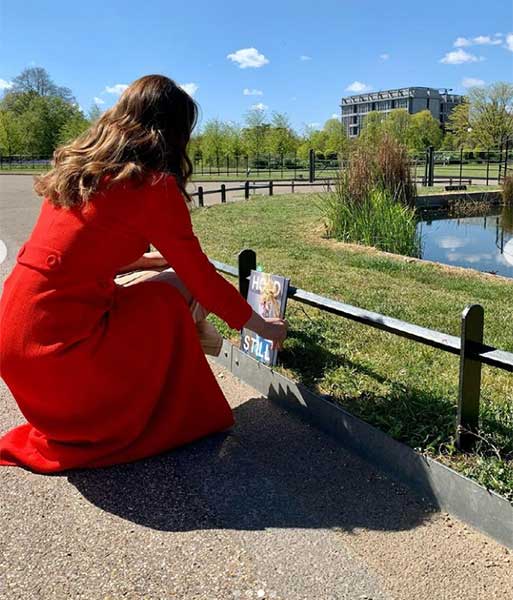 Kate Middleton teases royal fans on the day of exciting book launch