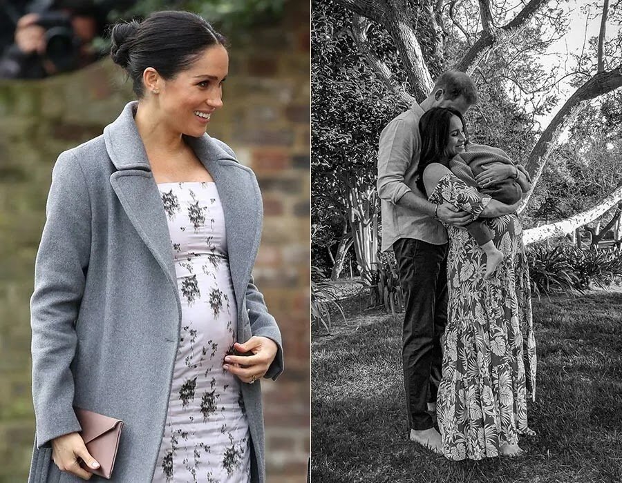 Meghan Markle's girl and boy baby bumps compared through her pregnancies