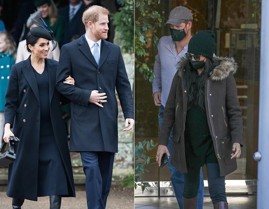 Meghan Markle's girl and boy baby bumps compared through her pregnancies