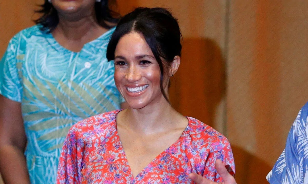 Meghan Markle's joyful summer dress looks mighty similar to this Anthropologie buy