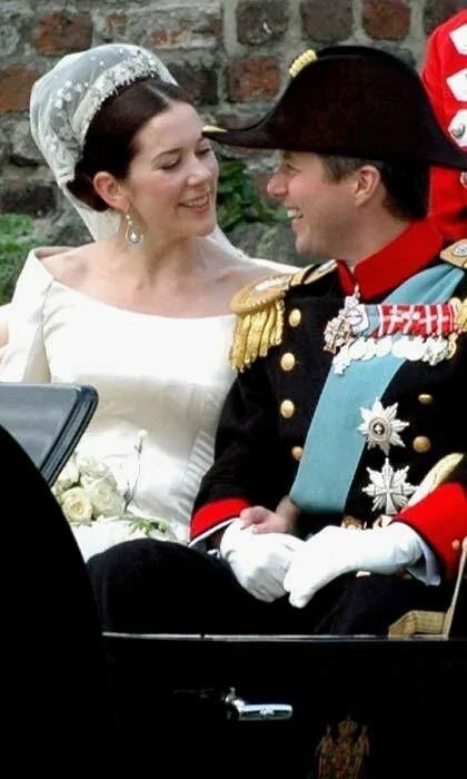Relive Crown Prince Frederik and Crown Princess Mary's stunning wedding day as it happened