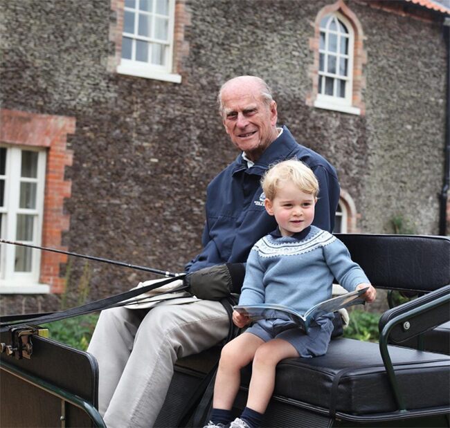 Prince William and Kate reveal George, Charlotte and Louis are missing great-grandfather Prince Philip