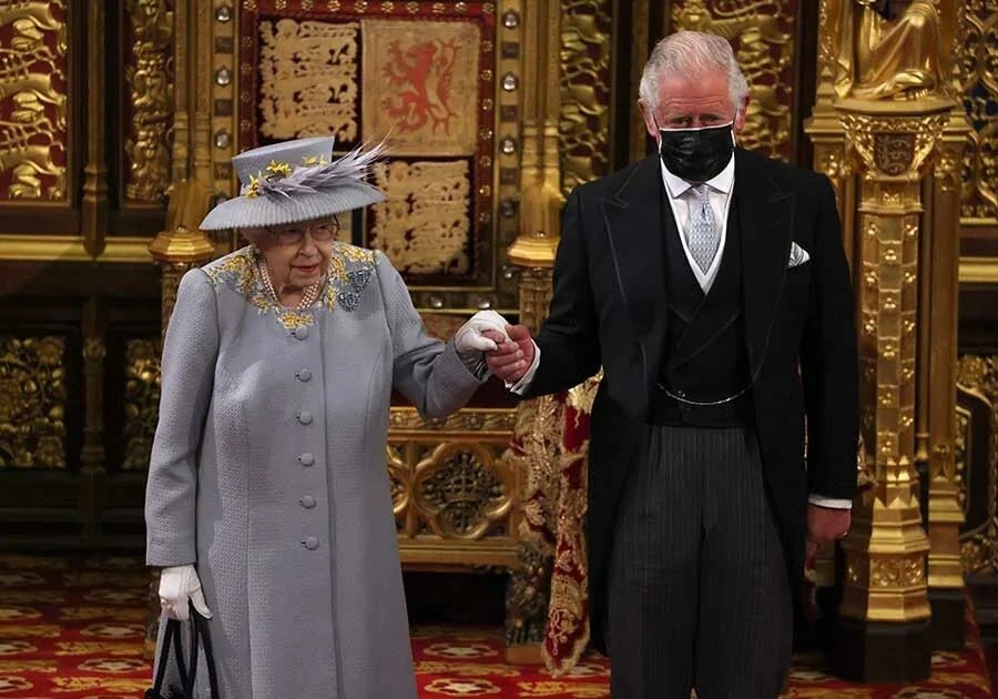The Queen returns to London for State Opening of Parliament