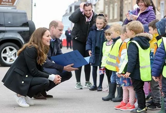 Prince William and Kate Middleton reminisce in St Andrews