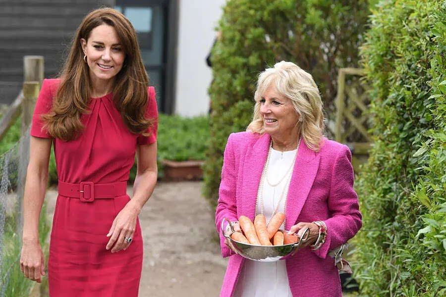 Kate Middleton Asked About Lilibet Diana During Outing with Jill Biden