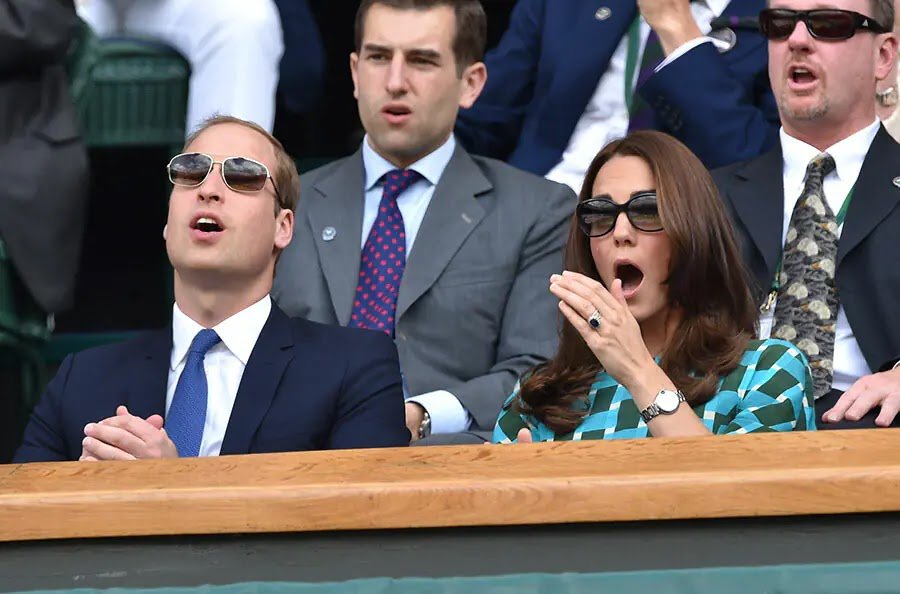 Fun Photos of the Royals Having An Ace Day out at Wimbledon