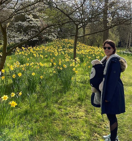 Princess Eugenie Looks Stylish in Signature Florals
