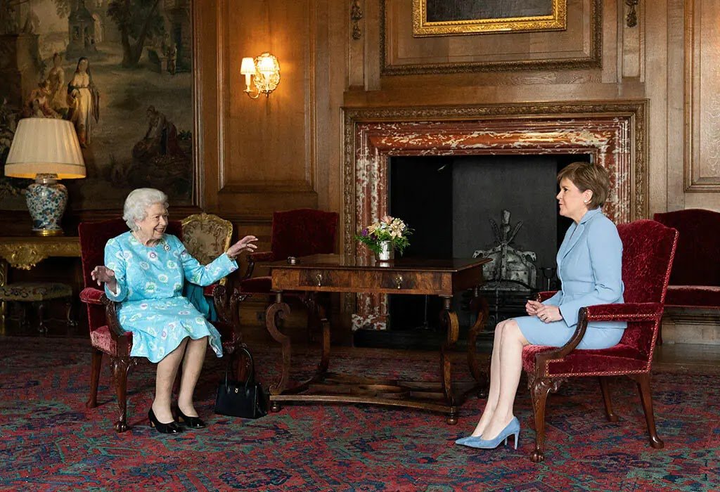 The Queen Steps Out for First Solo Royal Duties in Scotland