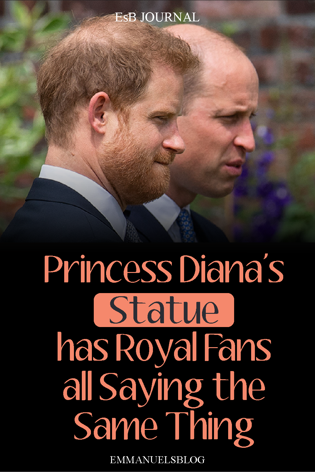 Princess Diana's Statue unveiling: Harry and William Reunite and Family Tributes