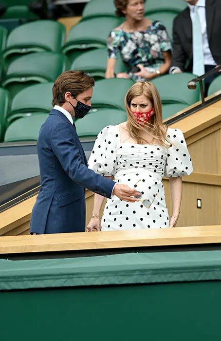 Princess Beatrice and Edoardo Join Countess of Wessex at Wimbledon