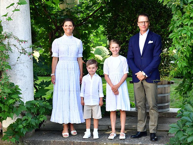 Crown Princess Victoria Winks in Never-Seen-Before Wedding Photo to Mark her Birthday