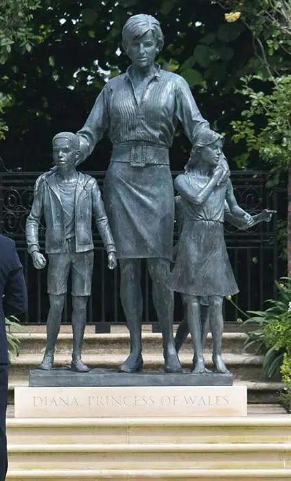 Princess Diana's Statue unveiling: Harry and William Reunite and Family Tributes