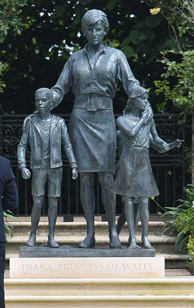 Prince William and Prince Harry's Emotional Tribute to Princess Diana at Statue Unveiling
