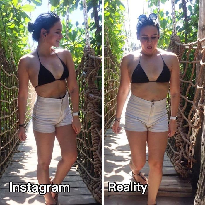 Health Blogger Reveals The Reality Behind Instagram Pics