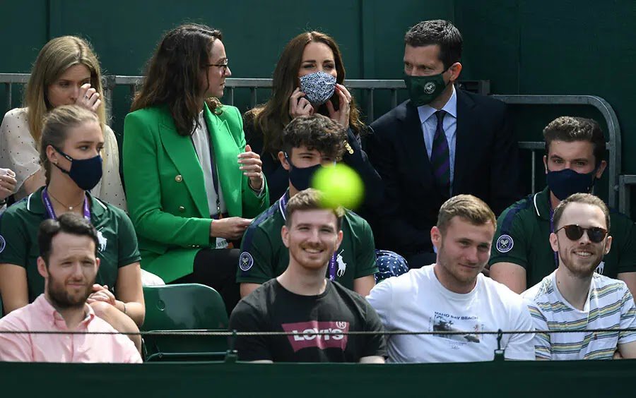 Kate Middleton Makes Surprise Appearance at Wimbledon