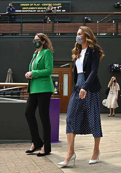 Kate Middleton Makes Surprise Appearance at Wimbledon