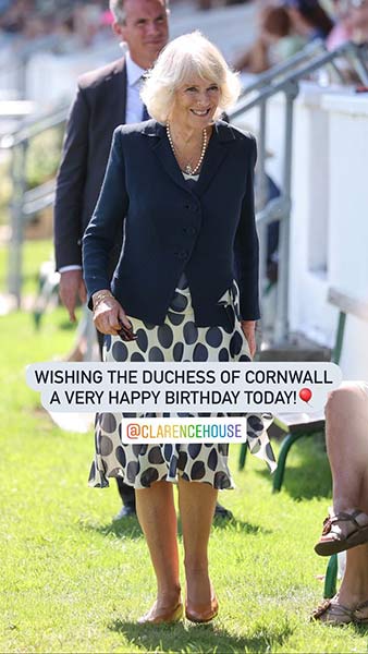 Prince William and Kate Middleton Share Touching Message for Duchess of Cornwall on her Birthday