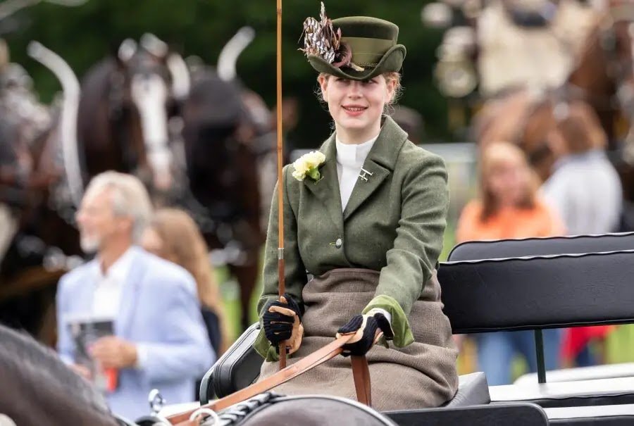 Lady Louise Windsor Drives Prince Philip's Carriage at Royal Windsor Horse Show