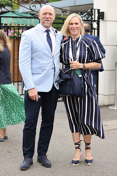 Mike and Zara Tindall Enjoy a Date Day at Wimbledon Ahead of Milestone Celebration