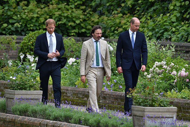 The 13 Guests that Accompanied Princes William and Harry at Princess Diana's Statue Unveiling