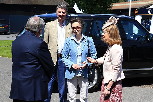 Princess Anne and Sir Timothy Laurence Enjoy Rare Sporting Outing Together