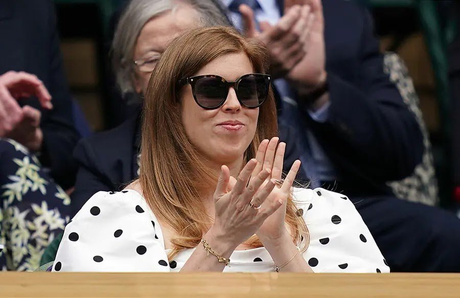 Princess Beatrice and Edoardo Join Countess of Wessex at Wimbledon