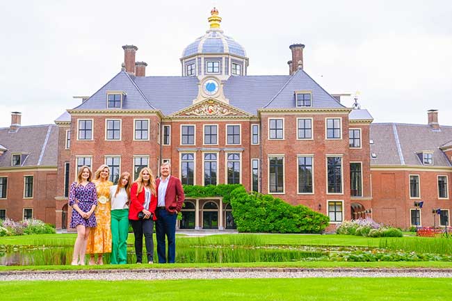 Queen Maxima Wows in Summer Family Photoshoot with Daughters
