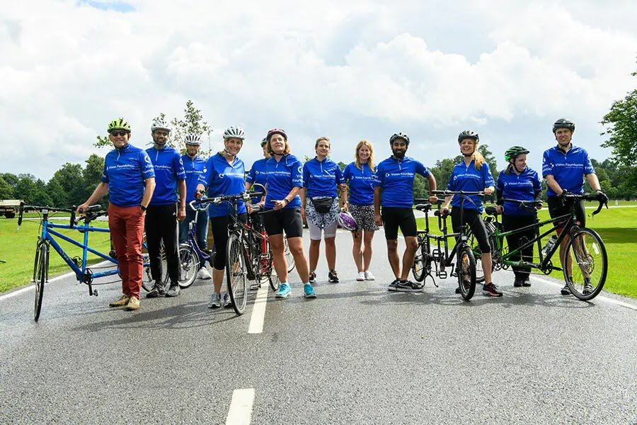 Lycra-clad Countess of Wessex Takes Part in London Bike Ride for Charity