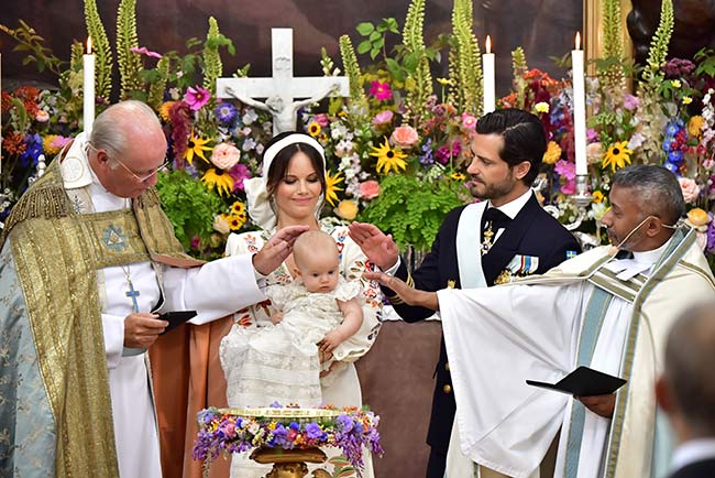 Sweden's Princess Sofia and Prince Carl Philip Celebrate Prince Julian's Christening