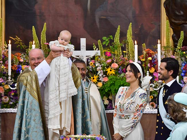 Sweden's Princess Sofia and Prince Carl Philip Celebrate Prince Julian's Christening