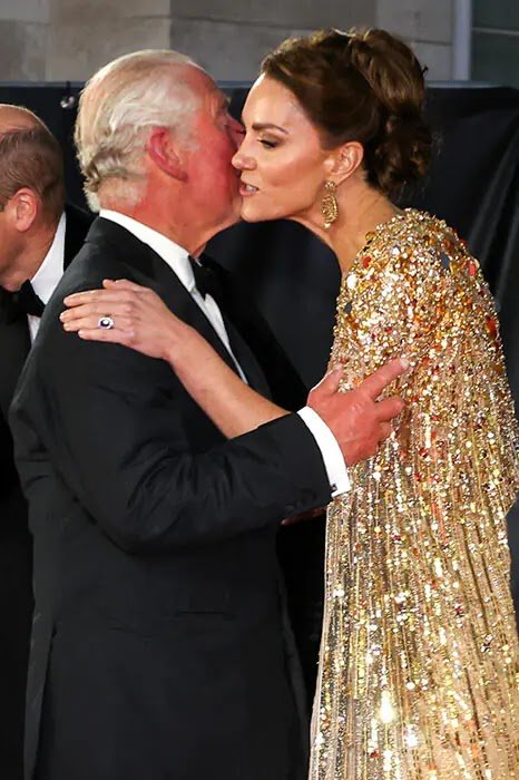 Kate Middleton and Duchess Camilla wow at James Bond premiere with William and Charles