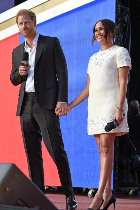 Meghan Markle and Prince Harry deliver impassioned speech at Global Citizen Live