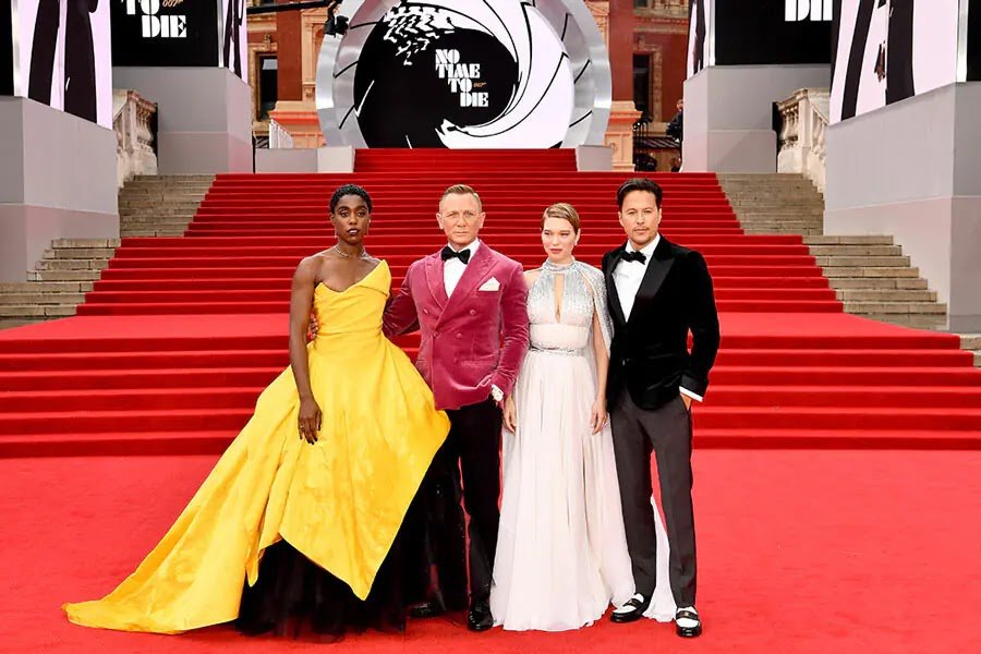 Kate Middleton and Duchess Camilla wow at James Bond premiere with William and Charles