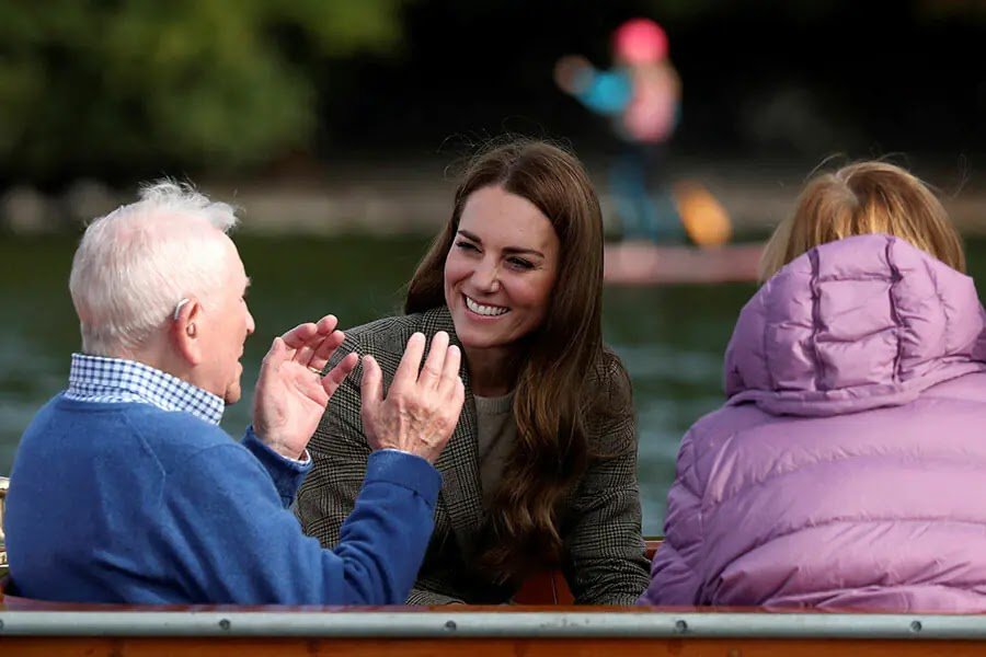 Kate Middleton is seen in her element Abseiling and Mountain Biking