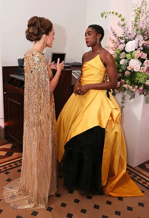 Kate Middleton and Duchess Camilla wow at James Bond premiere with William and Charles