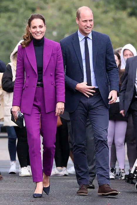 Prince William and Kate Middleton meet students in Northern Ireland after Red Carpet Appearance
