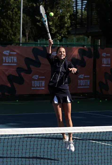 Kate Middleton plays doubles with Emma Raducanu at special Homecoming Celebration